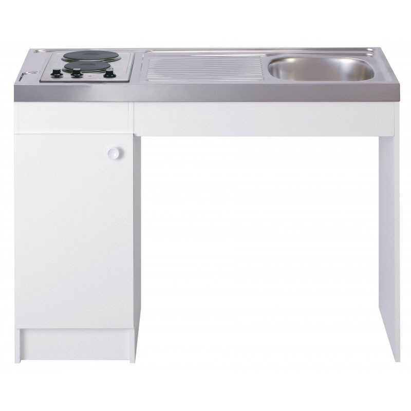 Kitchenette 120cm domino électrique_minuterie sans réfrigérateur Kitchenette 120cm domino électrique_minuterie sans réfrigérateur