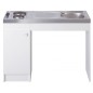 Kitchenette PMR 120cm domino électrique sans réfrigérateur Kitchenette PMR 120cm domino électrique sans réfrigérateur