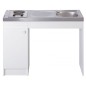 Kitchenette PMR 120cm domino électrique sans réfrigérateur Kitchenette PMR 120cm domino électrique sans réfrigérateur