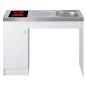 Kitchenette PMR 120cm domino vitrocéramique manette sans réfrigérateur Kitchenette PMR 120cm domino vitrocéramique manette sans réfrigérateur