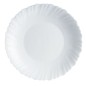 Assiette plate blanche 25cm