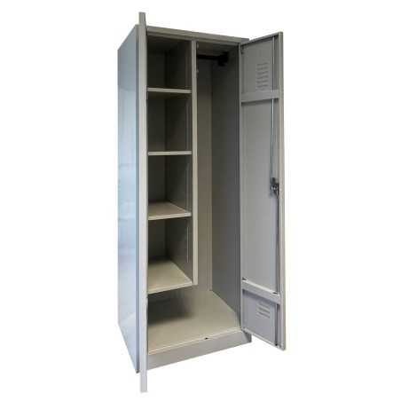 Armoire monobloc 1 porte 1/2 lingere L60xP49xH180cm