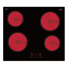 Table vitrocéramique 4 zones sensitive 6k