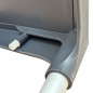 Chaise 4 pieds en polypropylène et pieds aluminium
