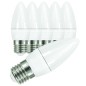 Lot 6 ampoules led e27 3k flamme 7 Watts