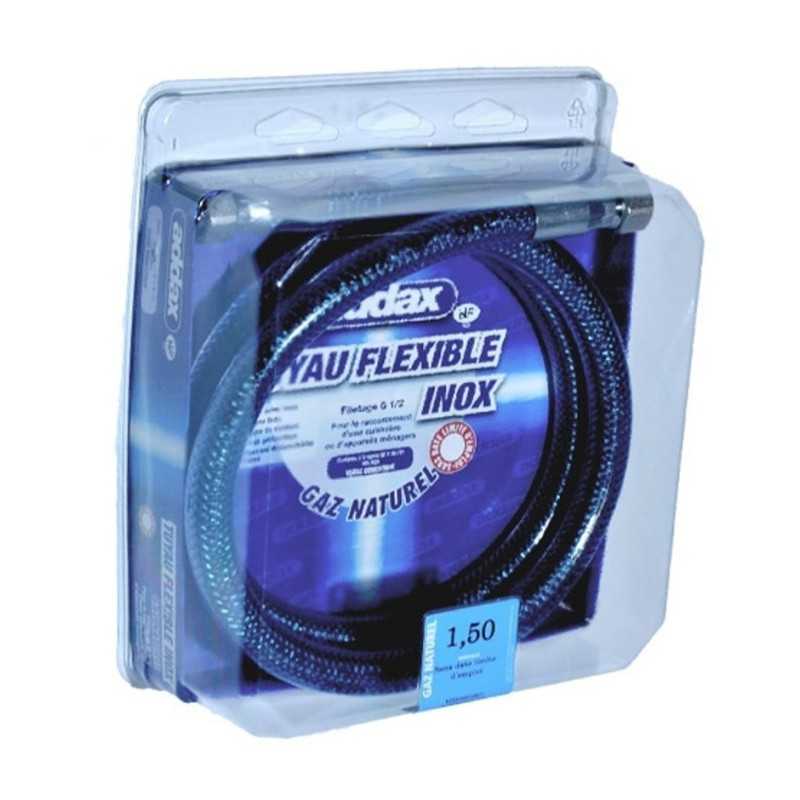 Flexible pour le gaz naturel illimite 150cm NF36121 Flexible pour le gaz naturel illimite 150cm NF36121